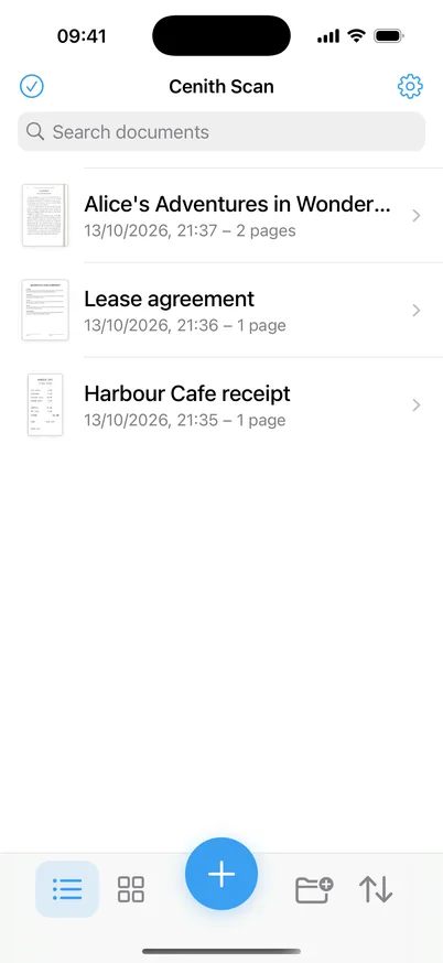 Document library